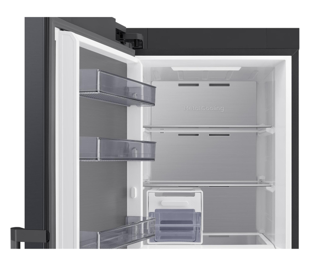Zamrażarka Samsung RZ70H32HEFEO Twin No Frost 185,8cm 36dB Grafitowa Stal 14,8kg/24h AI 323L - 1529116 - zdjęcie 10